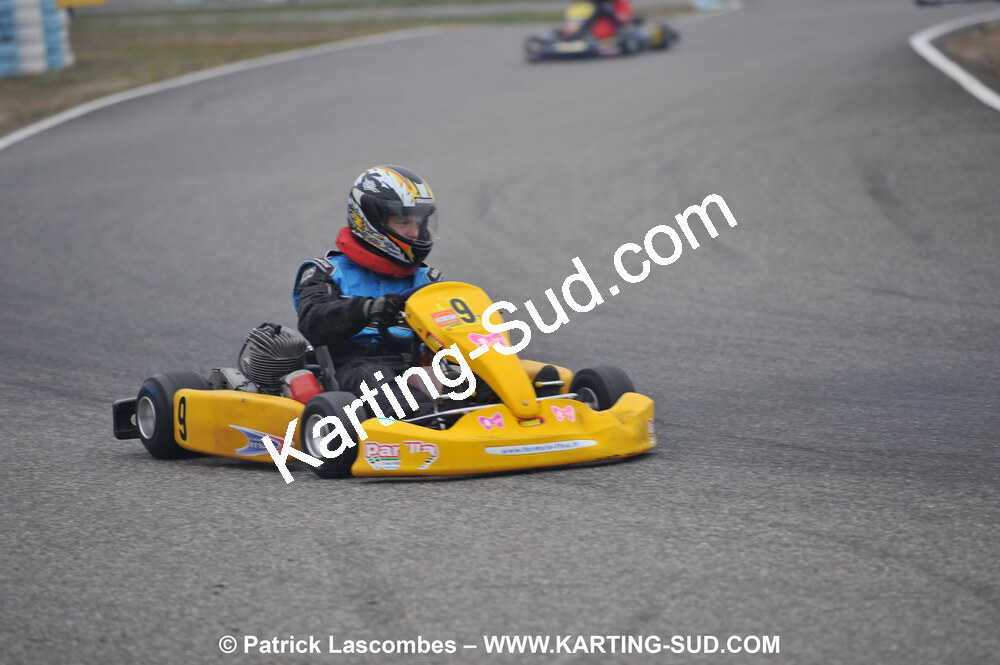 07/03/2010 : 1ère manche du Championnat du Sud 2010 à Lavelanet (photos Patrick Lascombes) 2010 — karting