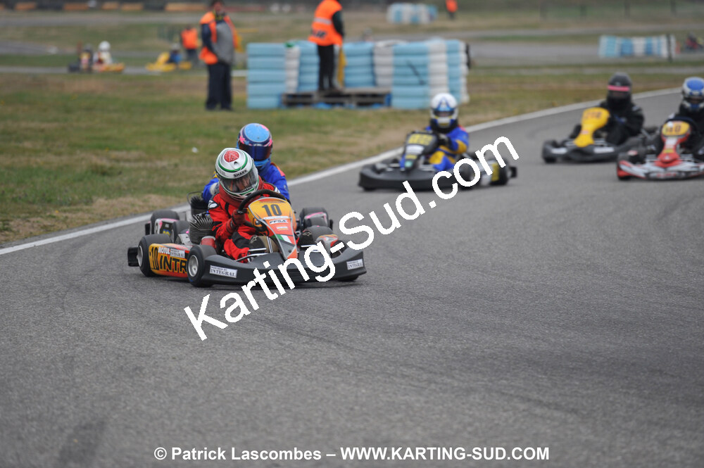07/03/2010 : 1ère manche du Championnat du Sud 2010 à Lavelanet (photos Patrick Lascombes) 2010 — karting