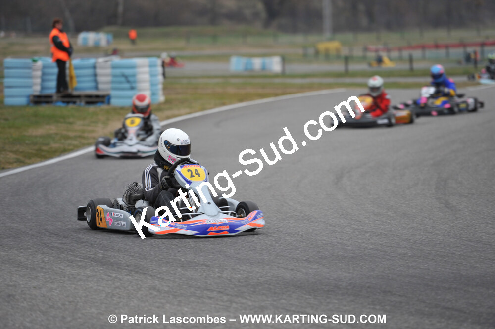 07/03/2010 : 1ère manche du Championnat du Sud 2010 à Lavelanet (photos Patrick Lascombes) 2010 — karting