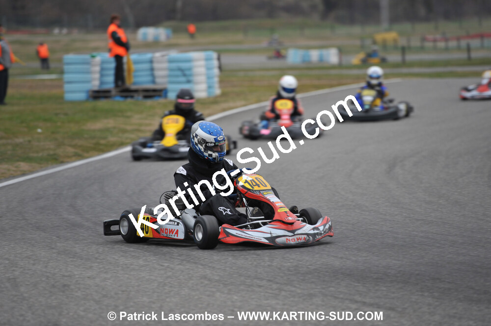 07/03/2010 : 1ère manche du Championnat du Sud 2010 à Lavelanet (photos Patrick Lascombes) 2010 — karting