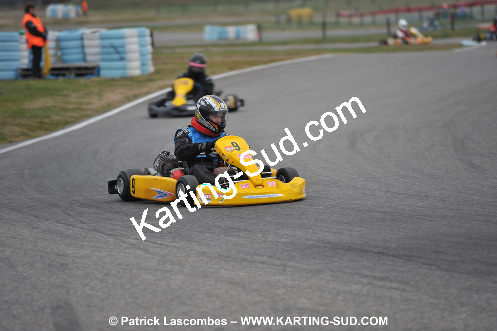 07/03/2010 : 1ère manche du Championnat du Sud 2010 à Lavelanet (photos Patrick Lascombes) 2010 — karting