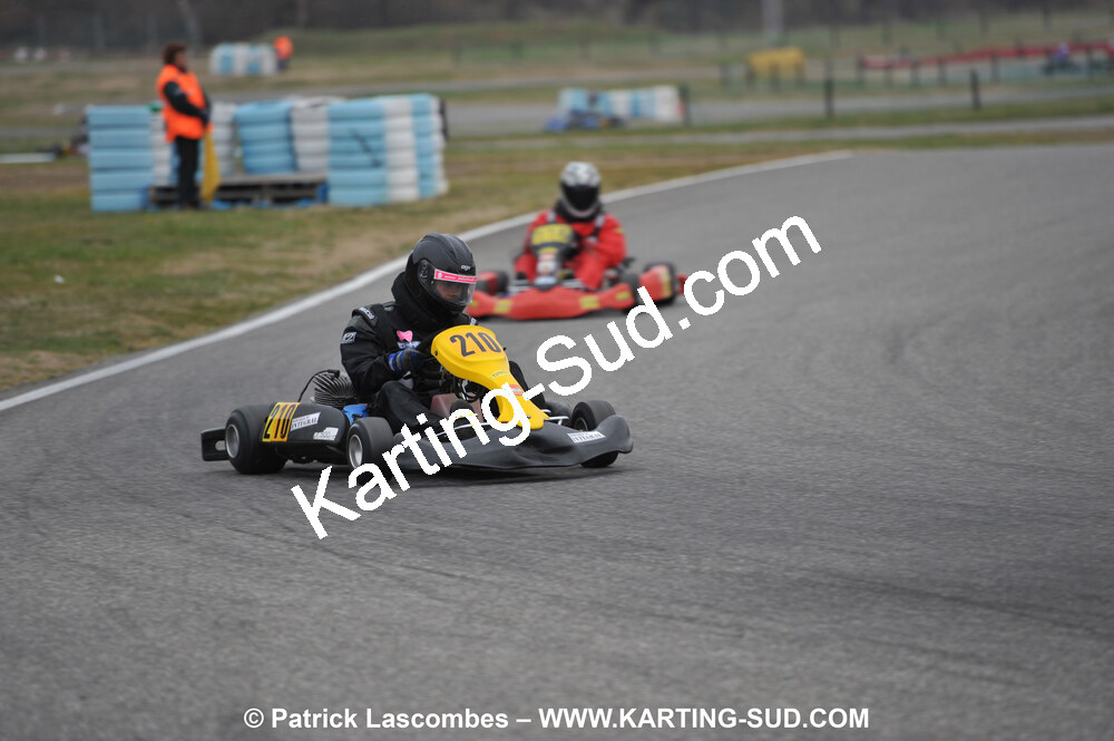 07/03/2010 : 1ère manche du Championnat du Sud 2010 à Lavelanet (photos Patrick Lascombes) 2010 — karting