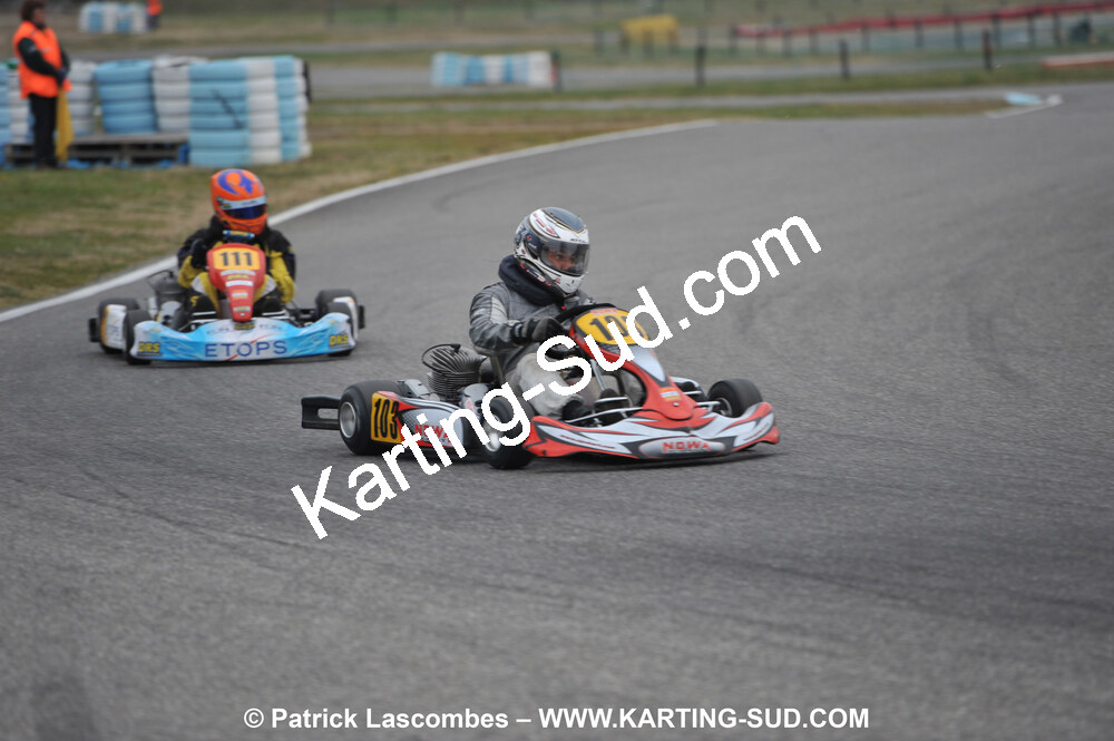 07/03/2010 : 1ère manche du Championnat du Sud 2010 à Lavelanet (photos Patrick Lascombes) 2010 — karting