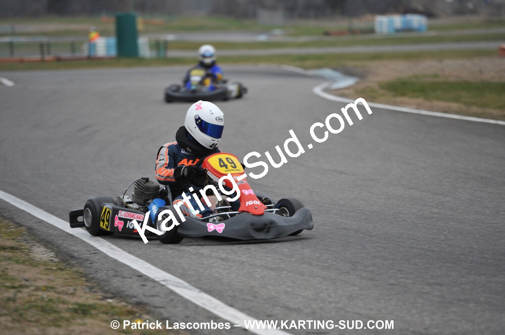 07/03/2010 : 1ère manche du Championnat du Sud 2010 à Lavelanet (photos Patrick Lascombes) 2010 — karting