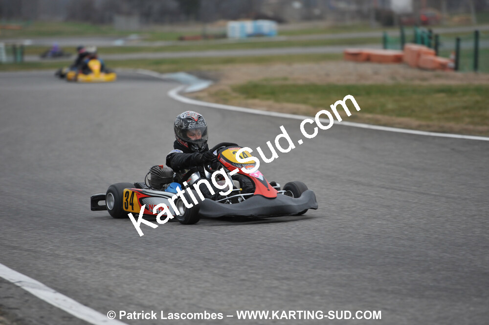 07/03/2010 : 1ère manche du Championnat du Sud 2010 à Lavelanet (photos Patrick Lascombes) 2010 — karting