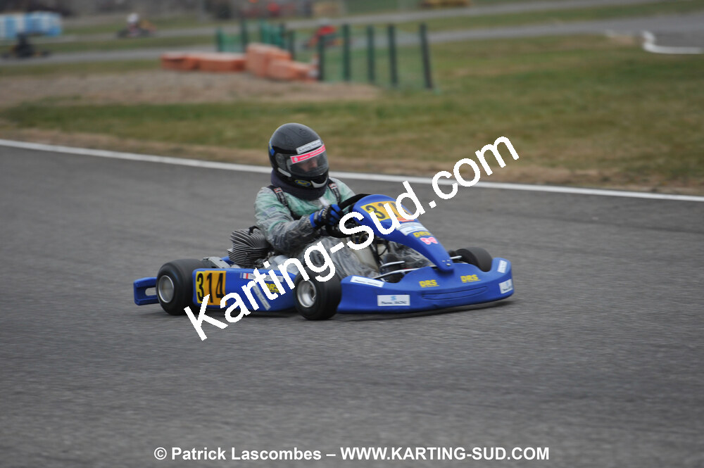 07/03/2010 : 1ère manche du Championnat du Sud 2010 à Lavelanet (photos Patrick Lascombes) 2010 — karting