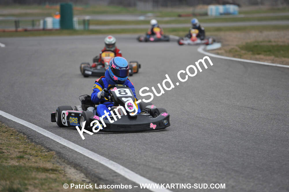 07/03/2010 : 1ère manche du Championnat du Sud 2010 à Lavelanet (photos Patrick Lascombes) 2010 — karting