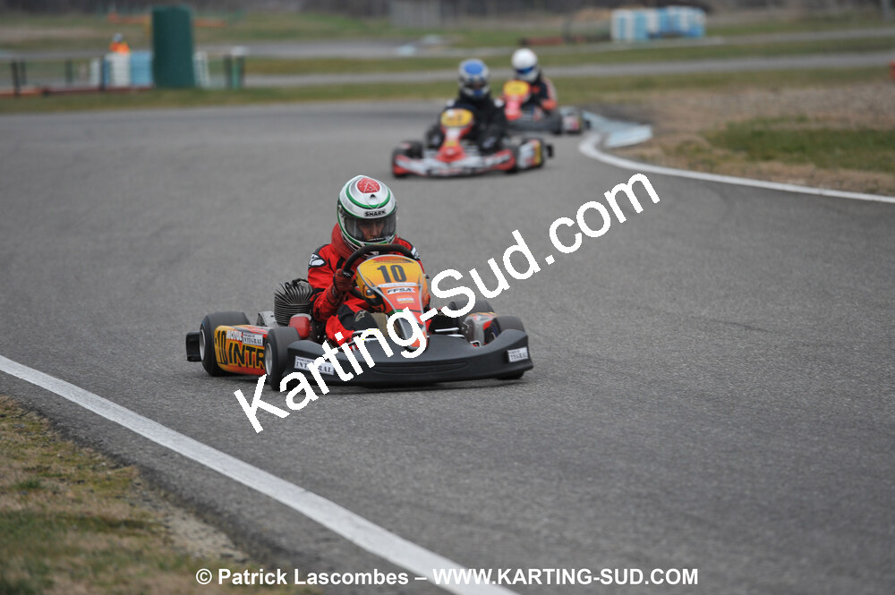 07/03/2010 : 1ère manche du Championnat du Sud 2010 à Lavelanet (photos Patrick Lascombes) 2010 — karting