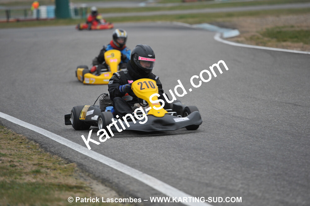 07/03/2010 : 1ère manche du Championnat du Sud 2010 à Lavelanet (photos Patrick Lascombes) 2010 — karting