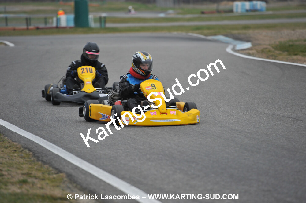 07/03/2010 : 1ère manche du Championnat du Sud 2010 à Lavelanet (photos Patrick Lascombes) 2010 — karting