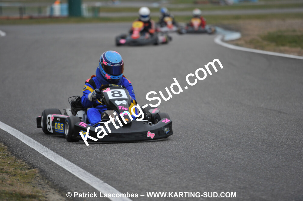 07/03/2010 : 1ère manche du Championnat du Sud 2010 à Lavelanet (photos Patrick Lascombes) 2010 — karting