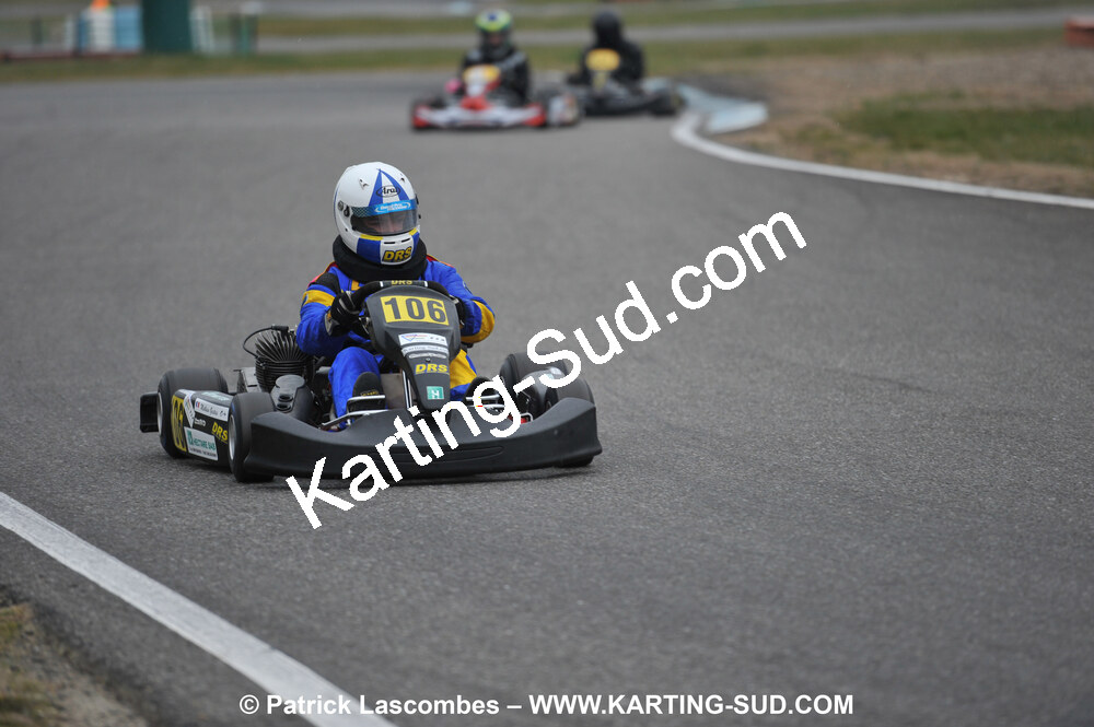 07/03/2010 : 1ère manche du Championnat du Sud 2010 à Lavelanet (photos Patrick Lascombes) 2010 — karting