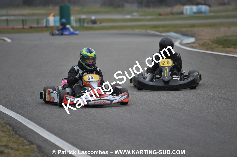 07/03/2010 : 1ère manche du Championnat du Sud 2010 à Lavelanet (photos Patrick Lascombes) 2010 — karting