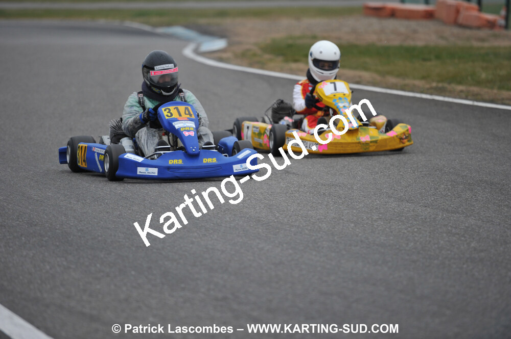 07/03/2010 : 1ère manche du Championnat du Sud 2010 à Lavelanet (photos Patrick Lascombes) 2010 — karting