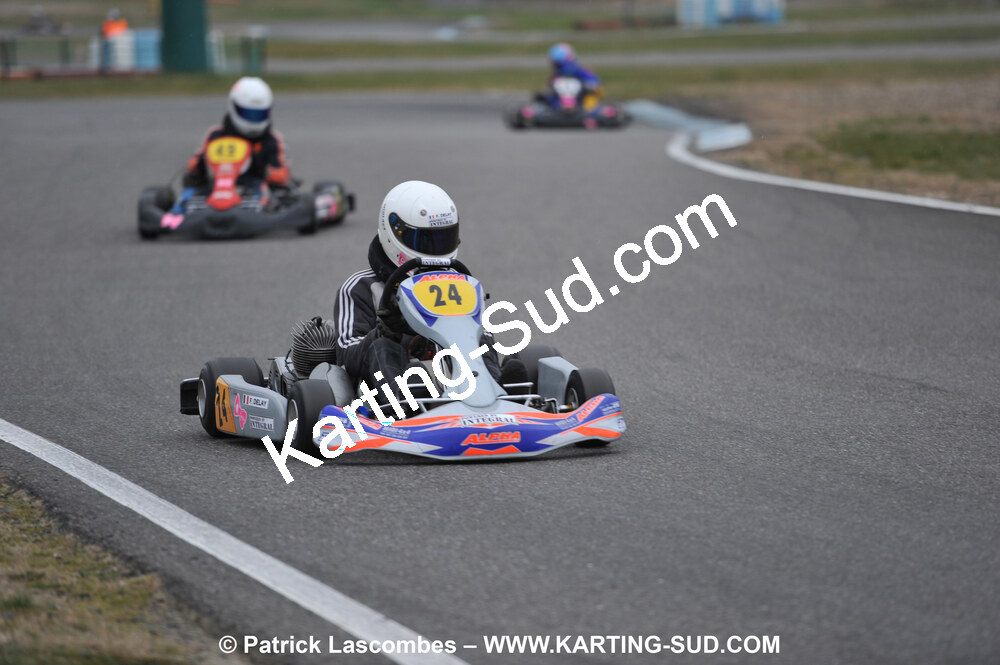 07/03/2010 : 1ère manche du Championnat du Sud 2010 à Lavelanet (photos Patrick Lascombes) 2010 — karting