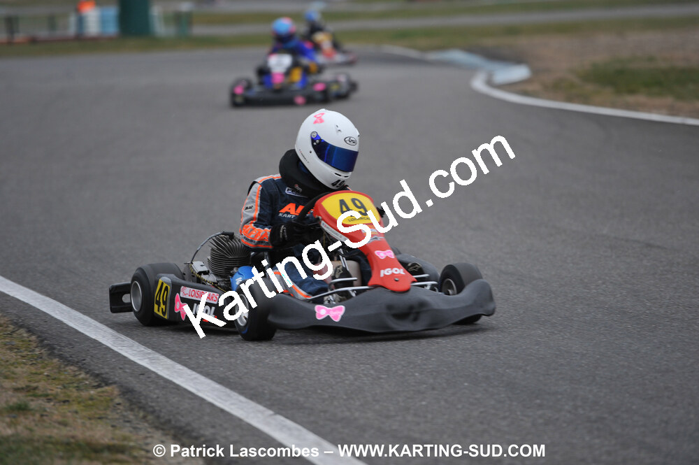 07/03/2010 : 1ère manche du Championnat du Sud 2010 à Lavelanet (photos Patrick Lascombes) 2010 — karting