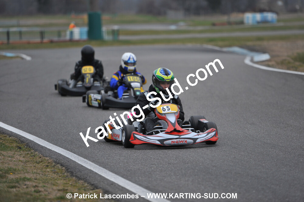07/03/2010 : 1ère manche du Championnat du Sud 2010 à Lavelanet (photos Patrick Lascombes) 2010 — karting