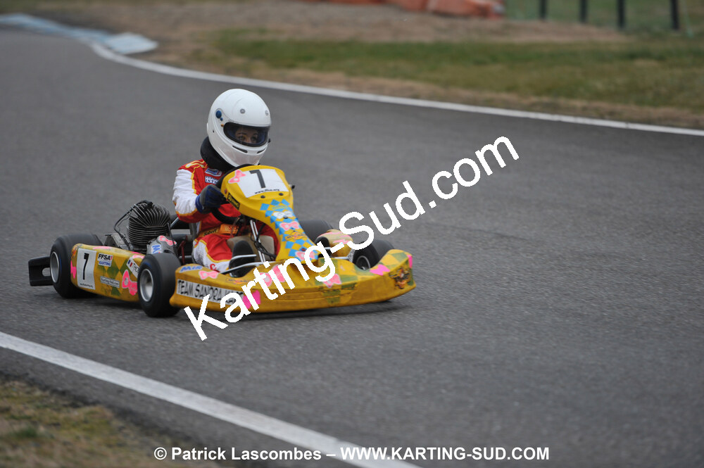 07/03/2010 : 1ère manche du Championnat du Sud 2010 à Lavelanet (photos Patrick Lascombes) 2010 — karting
