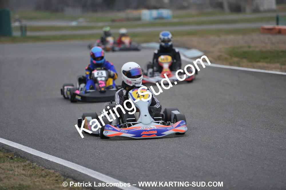 07/03/2010 : 1ère manche du Championnat du Sud 2010 à Lavelanet (photos Patrick Lascombes) 2010 — karting