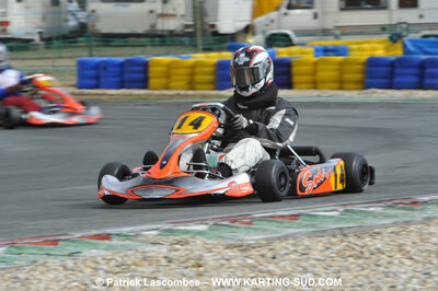 21/03/2010 : 1ère manche du Championnat Régional Open Atlantique 2010 à Mérignac (photos Patrick Lascombes) 2010 — karting