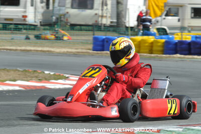 21/03/2010 : 1ère manche du Championnat Régional Open Atlantique 2010 à Mérignac (photos Patrick Lascombes) 2010 — karting