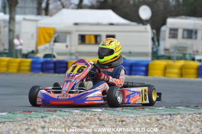 21/03/2010 : 1ère manche du Championnat Régional Open Atlantique 2010 à Mérignac (photos Patrick Lascombes) 2010 — karting