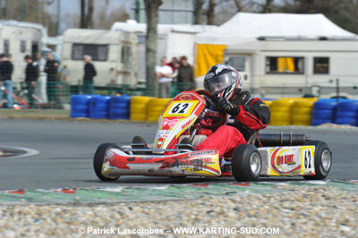 21/03/2010 : 1ère manche du Championnat Régional Open Atlantique 2010 à Mérignac (photos Patrick Lascombes) 2010 — karting