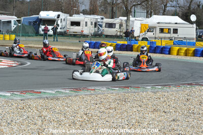 21/03/2010 : 1ère manche du Championnat Régional Open Atlantique 2010 à Mérignac (photos Patrick Lascombes) 2010 — karting