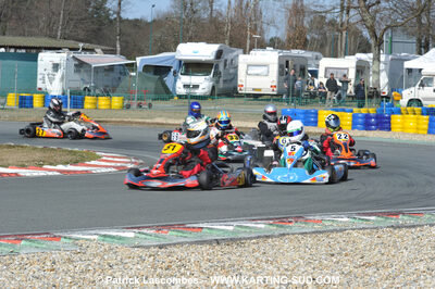 21/03/2010 : 1ère manche du Championnat Régional Open Atlantique 2010 à Mérignac (photos Patrick Lascombes) 2010 — karting