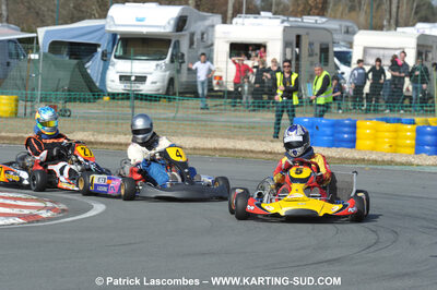 21/03/2010 : 1ère manche du Championnat Régional Open Atlantique 2010 à Mérignac (photos Patrick Lascombes) 2010 — karting