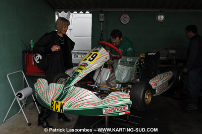 21/03/2010 : 1ère manche du Championnat Régional Open Atlantique 2010 à Mérignac (photos Patrick Lascombes) 2010 — karting
