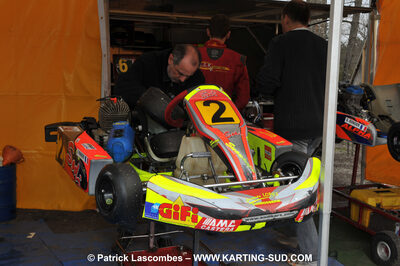 21/03/2010 : 1ère manche du Championnat Régional Open Atlantique 2010 à Mérignac (photos Patrick Lascombes) 2010 — karting