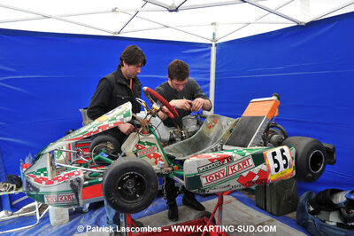 21/03/2010 : 1ère manche du Championnat Régional Open Atlantique 2010 à Mérignac (photos Patrick Lascombes) 2010 — karting