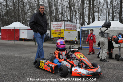 21/03/2010 : 1ère manche du Championnat Régional Open Atlantique 2010 à Mérignac (photos Patrick Lascombes) 2010 — karting