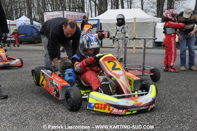 21/03/2010 : 1ère manche du Championnat Régional Open Atlantique 2010 à Mérignac (photos Patrick Lascombes) 2010 — karting