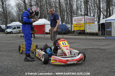 21/03/2010 : 1ère manche du Championnat Régional Open Atlantique 2010 à Mérignac (photos Patrick Lascombes) 2010 — karting