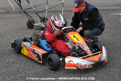 21/03/2010 : 1ère manche du Championnat Régional Open Atlantique 2010 à Mérignac (photos Patrick Lascombes) 2010 — karting