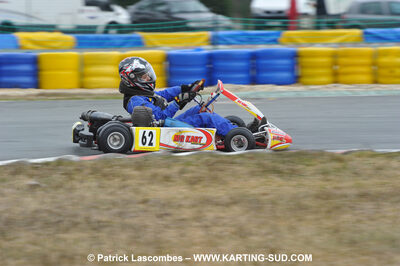 21/03/2010 : 1ère manche du Championnat Régional Open Atlantique 2010 à Mérignac (photos Patrick Lascombes) 2010 — karting