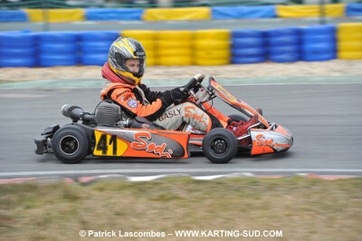 21/03/2010 : 1ère manche du Championnat Régional Open Atlantique 2010 à Mérignac (photos Patrick Lascombes) 2010 — karting