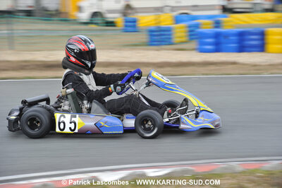 21/03/2010 : 1ère manche du Championnat Régional Open Atlantique 2010 à Mérignac (photos Patrick Lascombes) 2010 — karting