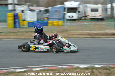 21/03/2010 : 1ère manche du Championnat Régional Open Atlantique 2010 à Mérignac (photos Patrick Lascombes) 2010 — karting