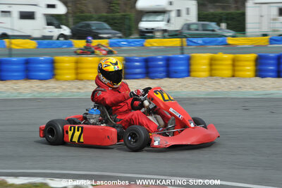 21/03/2010 : 1ère manche du Championnat Régional Open Atlantique 2010 à Mérignac (photos Patrick Lascombes) 2010 — karting