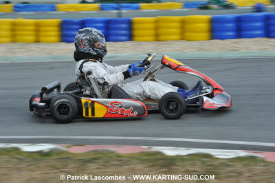 21/03/2010 : 1ère manche du Championnat Régional Open Atlantique 2010 à Mérignac (photos Patrick Lascombes) 2010 — karting