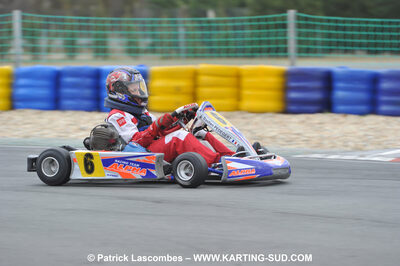21/03/2010 : 1ère manche du Championnat Régional Open Atlantique 2010 à Mérignac (photos Patrick Lascombes) 2010 — karting