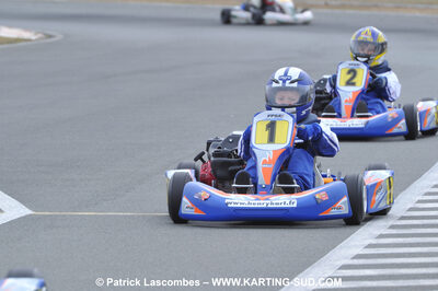 21/03/2010 : 1ère manche du Championnat Régional Open Atlantique 2010 à Mérignac (photos Patrick Lascombes) 2010 — karting
