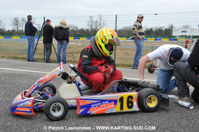 21/03/2010 : 1ère manche du Championnat Régional Open Atlantique 2010 à Mérignac (photos Patrick Lascombes) 2010 — karting