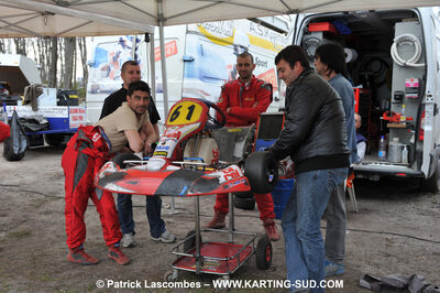 21/03/2010 : 1ère manche du Championnat Régional Open Atlantique 2010 à Mérignac (photos Patrick Lascombes) 2010 — karting