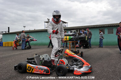 21/03/2010 : 1ère manche du Championnat Régional Open Atlantique 2010 à Mérignac (photos Patrick Lascombes) 2010 — karting