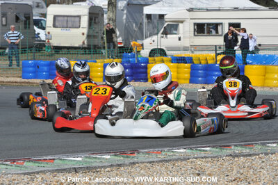 21/03/2010 : 1ère manche du Championnat Régional Open Atlantique 2010 à Mérignac (photos Patrick Lascombes) 2010 — karting