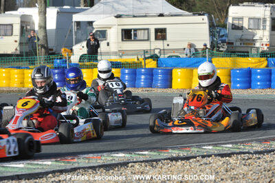 21/03/2010 : 1ère manche du Championnat Régional Open Atlantique 2010 à Mérignac (photos Patrick Lascombes) 2010 — karting